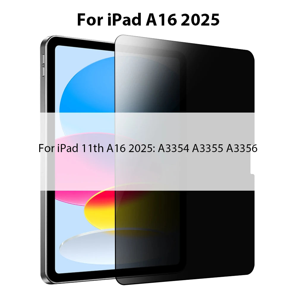 UltraShield Privacy Pro Tempered Glass Screen Protector for iPad
