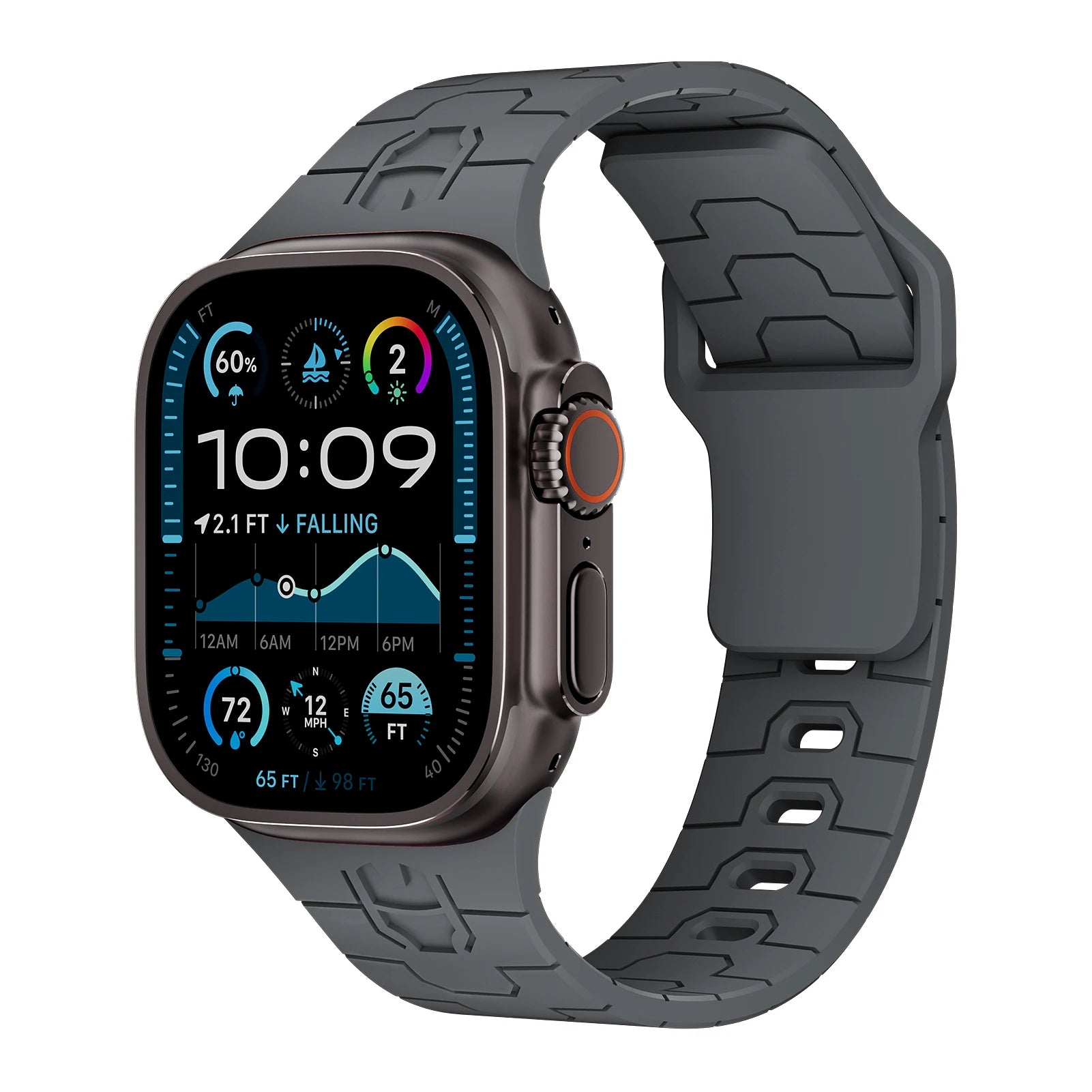 ArmorFlex TrailBand™ Performance Silicone Band for Apple Watch