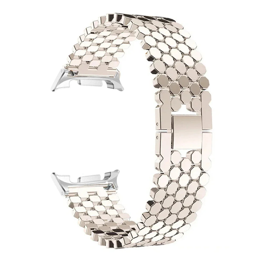 SnapFlex™ Stainless Steel Band for Samsung Galaxy Watch 8, Watch 8 Classic, and Galaxy Ultra 47mm (2025 Edition)