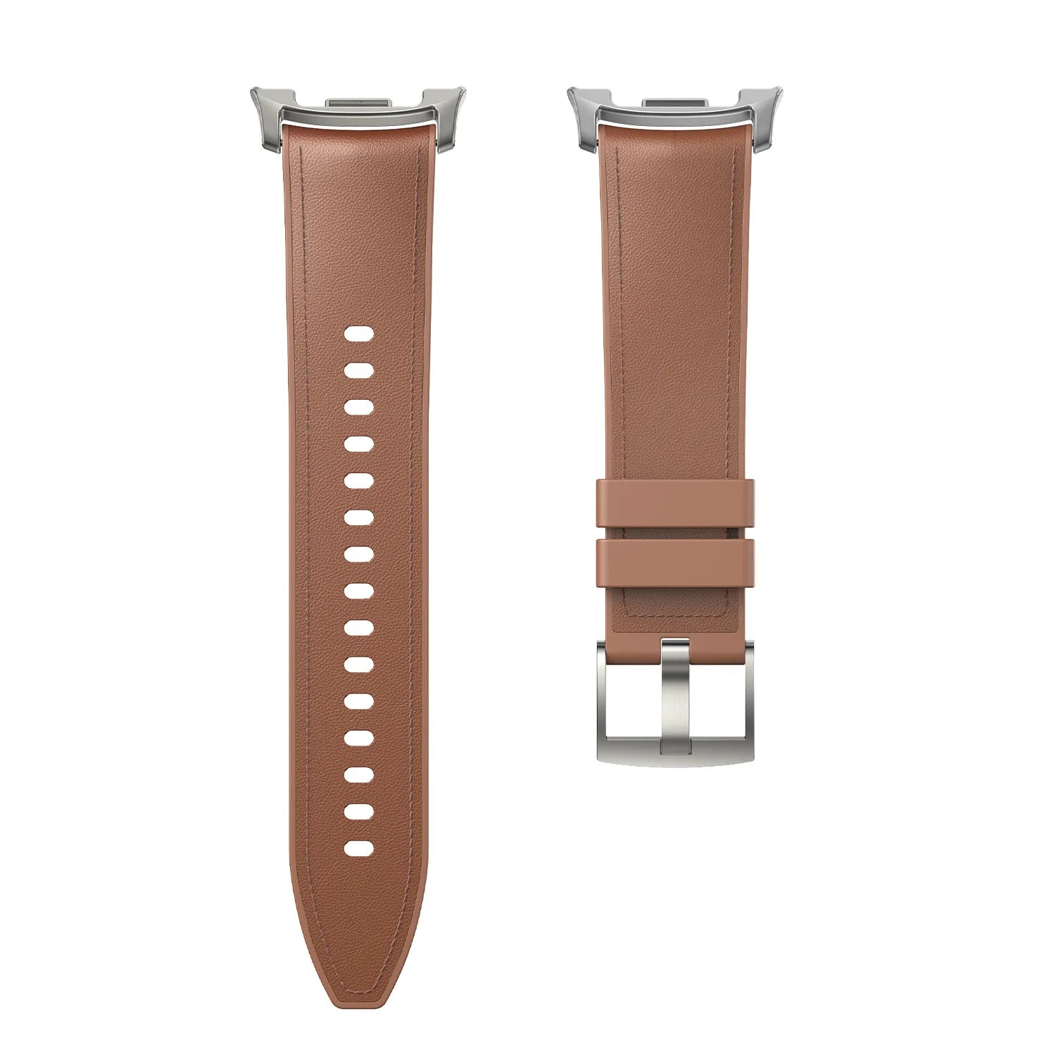 Avontic DuoTexture Leather-Look Silicone Band product gallery image 3