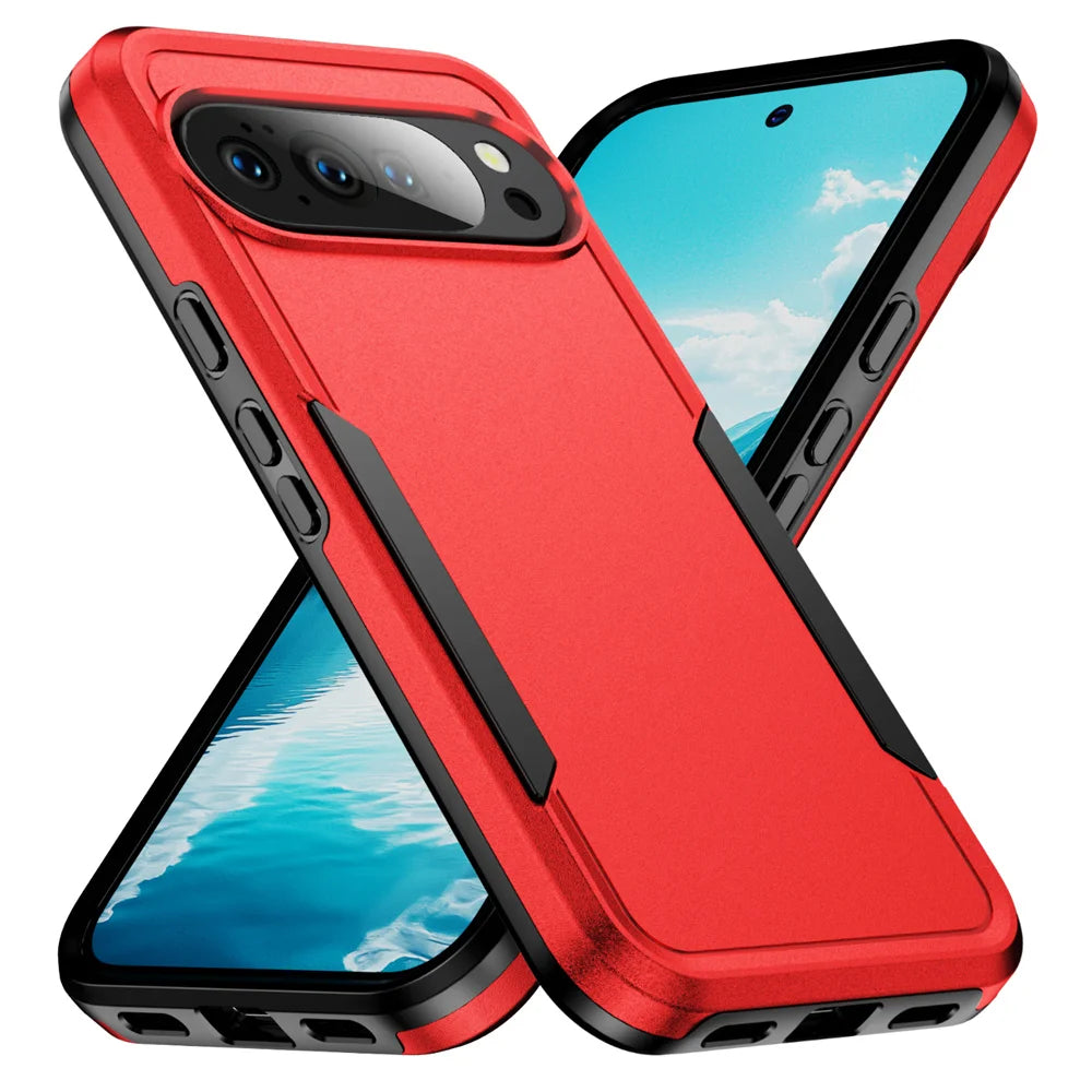 Avontic ArmorDuo Google Pixel case in Red Black – variant image