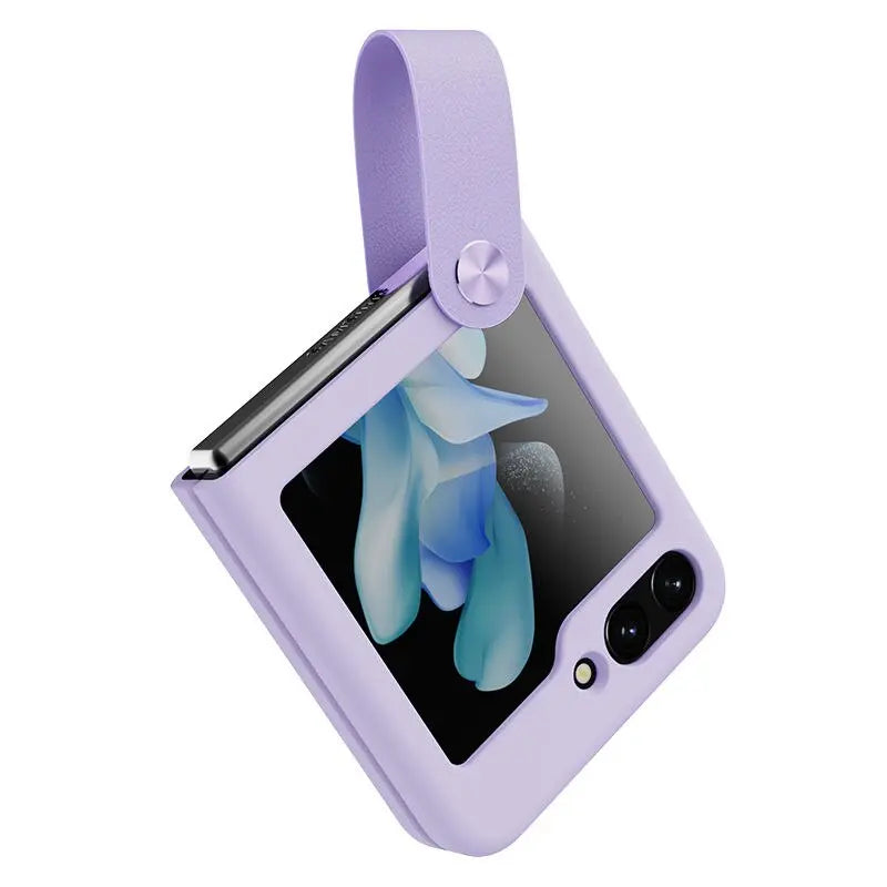 SleekLoop Liquid Matte Silicone Phone Case for Samsung Galaxy Z Flip 5 Avontic