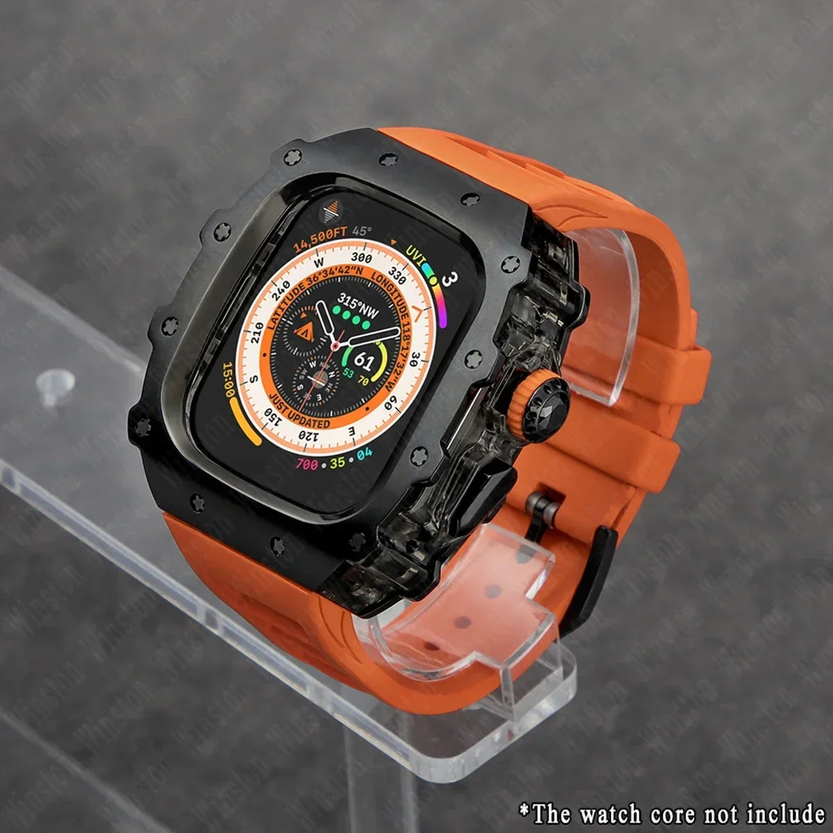 FortiCase™ Sport Edition — Stainless Steel Armor Kit for Apple Watch Ultra 3, 2 & 1 & Series 6–9