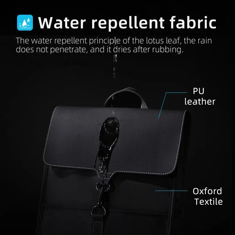 HK TechGear Collection 15.6 Inch Vintage Laptop Backpack Bag Pinnacle Luxuries