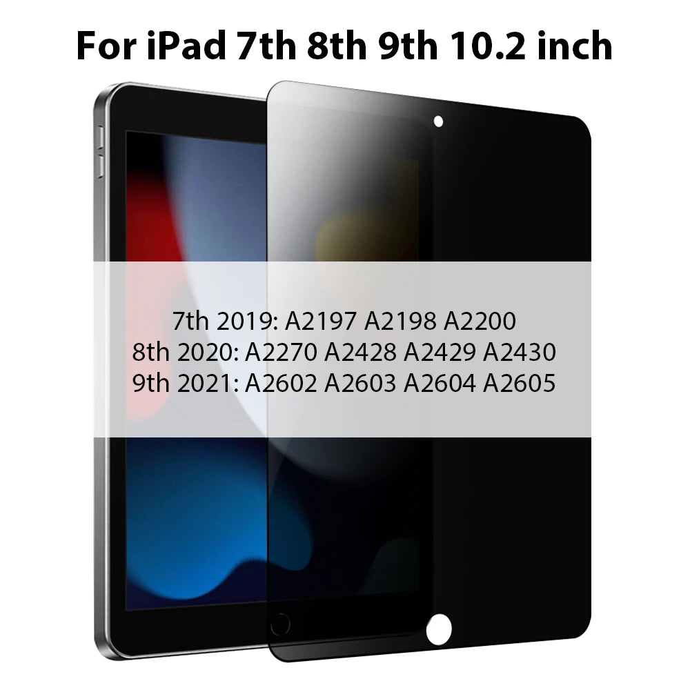 UltraShield Privacy Pro Tempered Glass Screen Protector for iPad