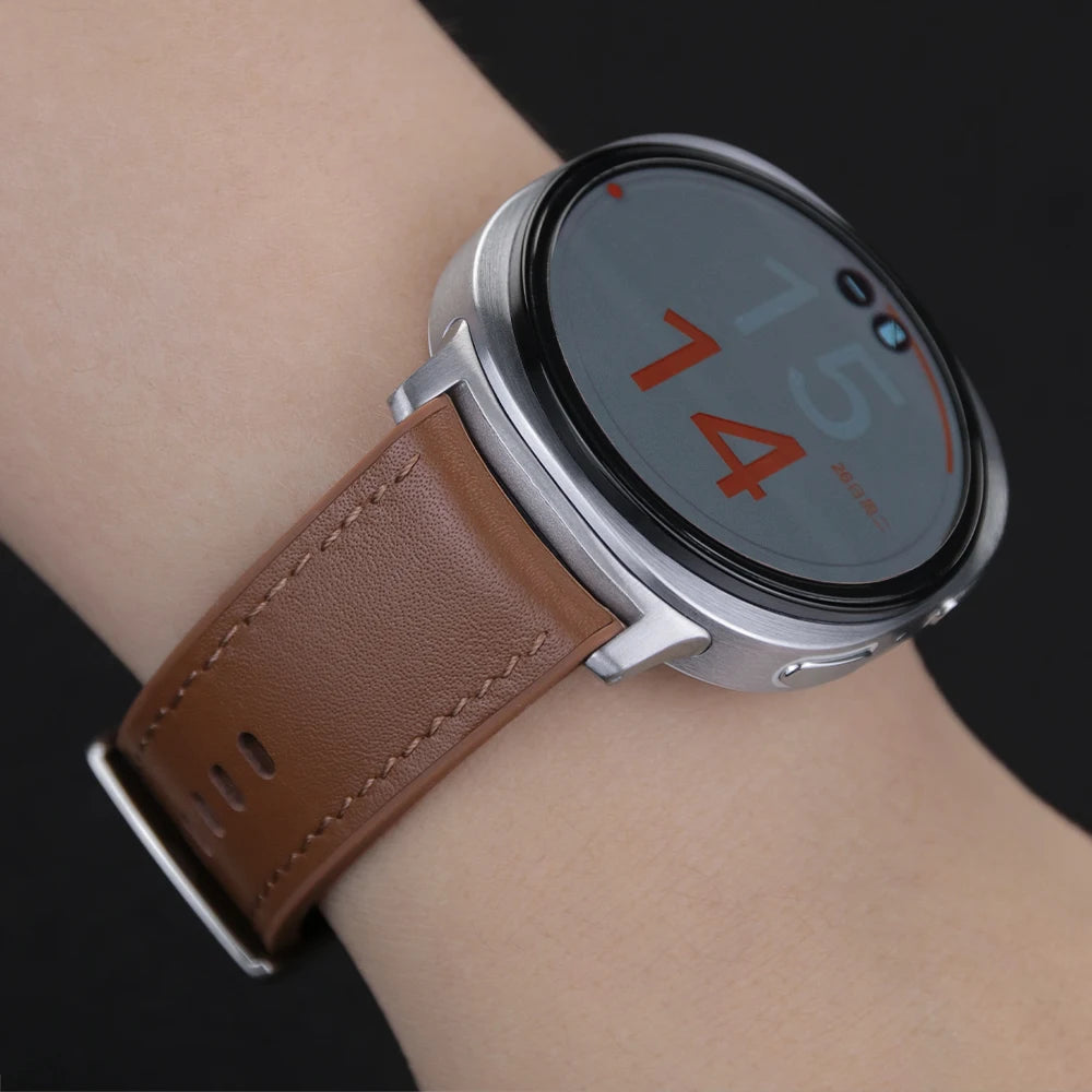 Avontic DuoTexture Leather-Look Silicone Band product gallery image 4