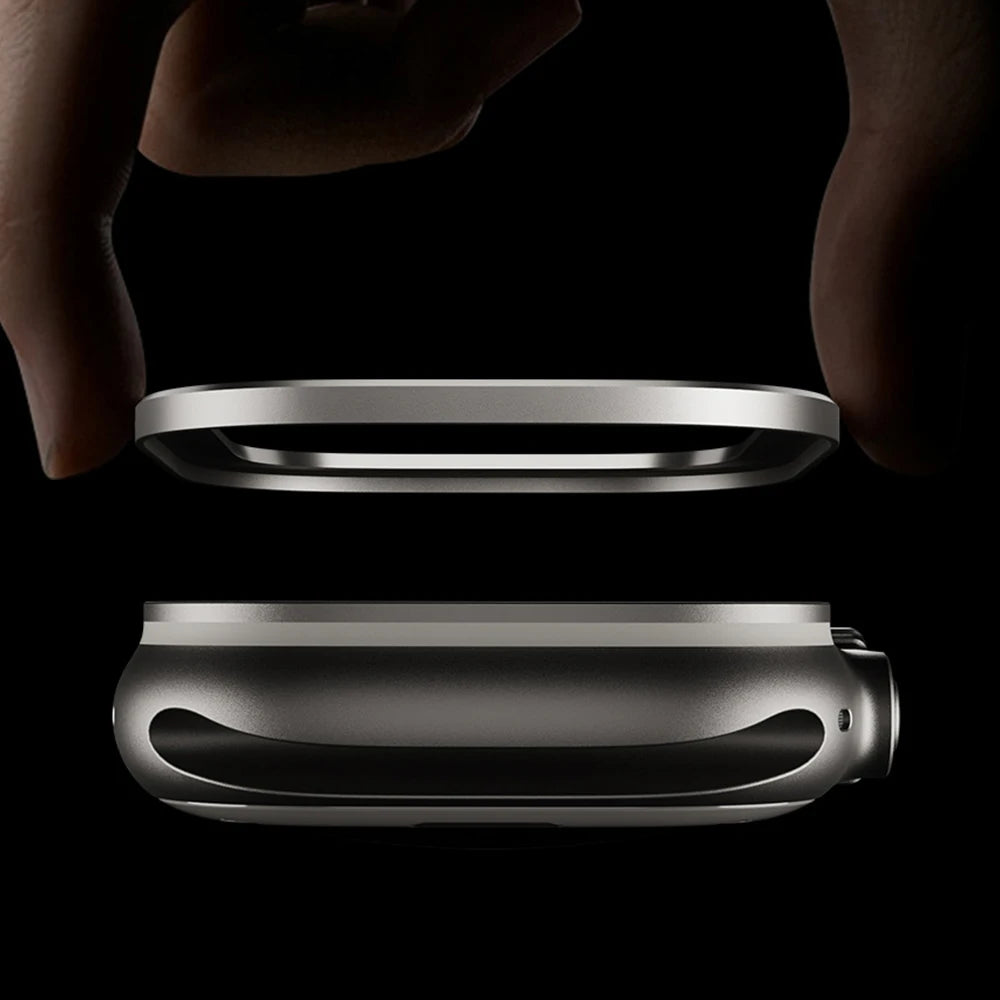 SteelGuard™ Ultra Precision Band + Armor Ring for Apple Watch Ultra 3 / 2 / 1 – 49 mm
