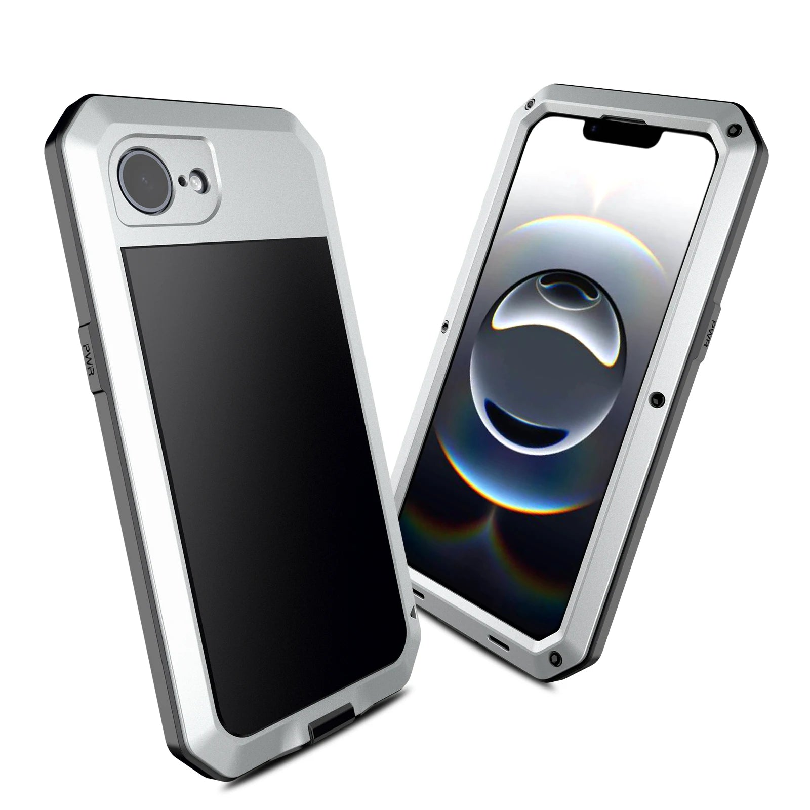 Rugged Metal Shockproof Case for iPhone 17 / 17 Pro / 17 Pro Max | Heavy Duty Protective Armor Cover