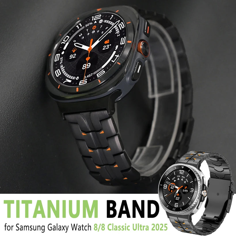 Samsung Galaxy Watch9/Watch8 & Ultra2 Band – TitaniumGuard Elite