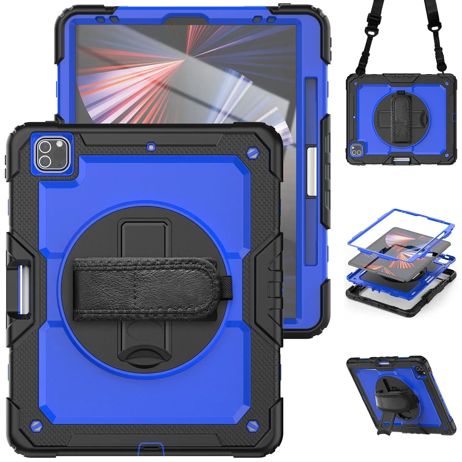 RhinoGuard Tactical 360 Pro Case for iPad Air, iPad A16, and iPad 12th Gen 2026