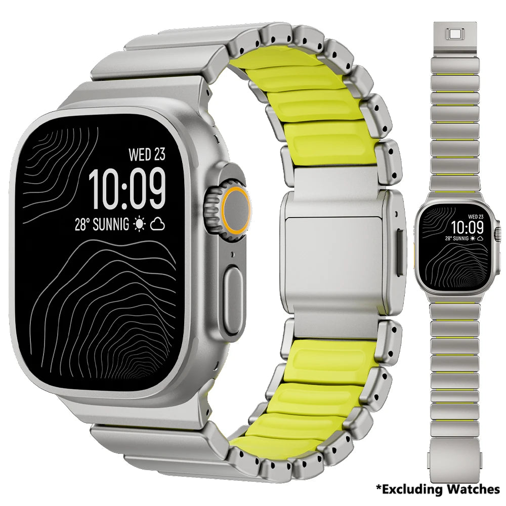 TitanEdge™ Fusion Series — Grade 5 Titanium Hybrid Band for Apple Watch
