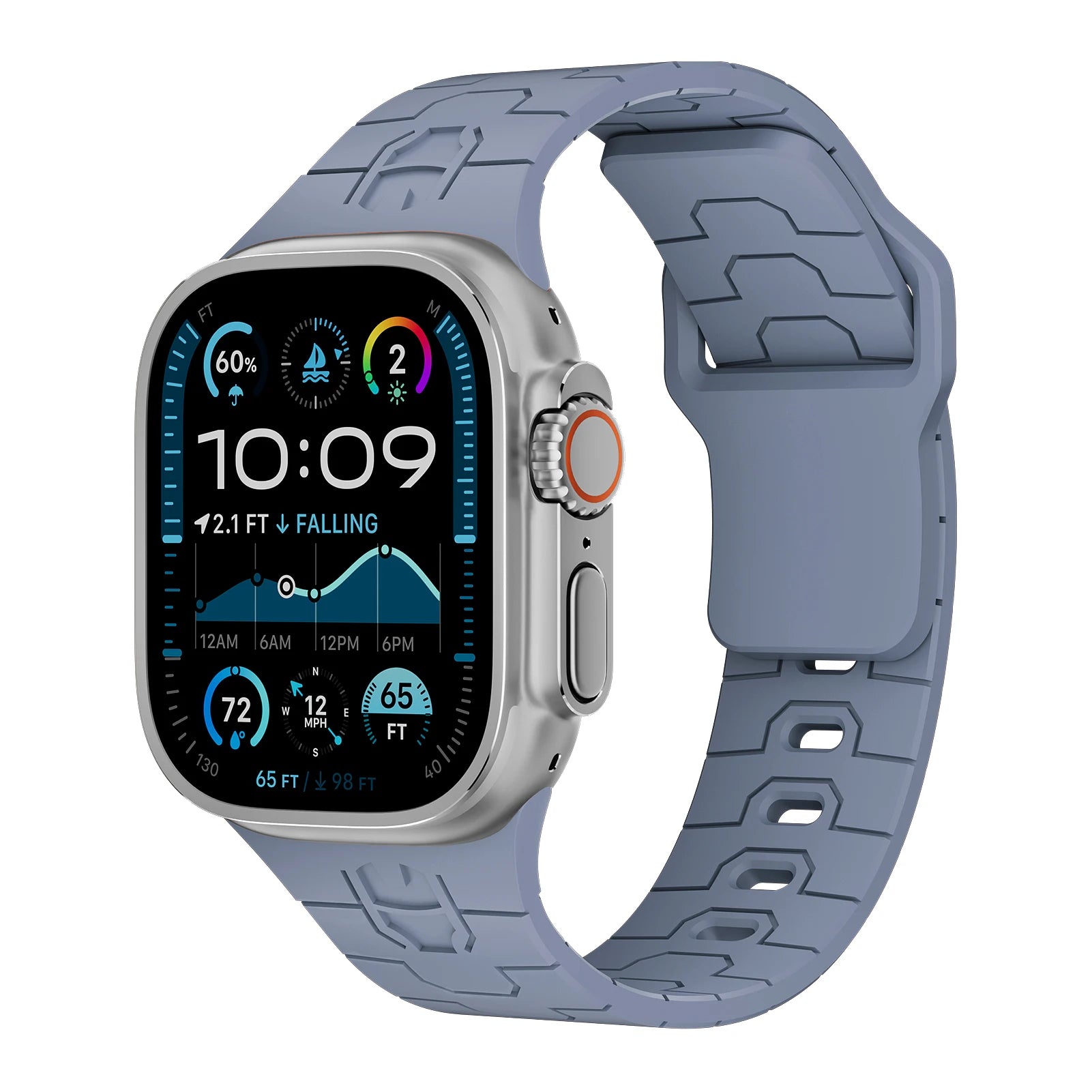 ArmorFlex TrailBand™ Performance Silicone Band for Apple Watch