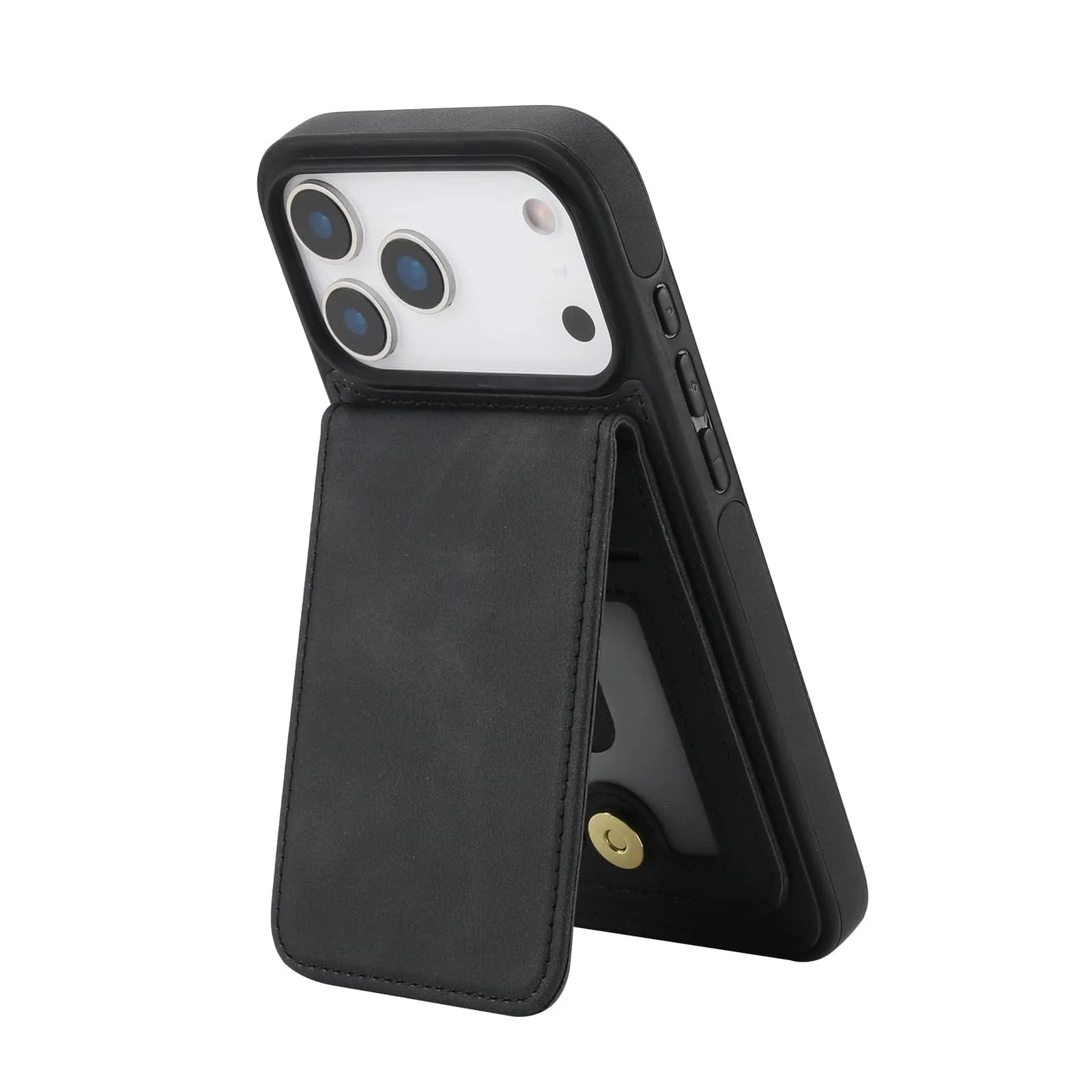 MagnaVault Pro Detachable Magnetic Wallet Case For iPhone 12–17 Series
