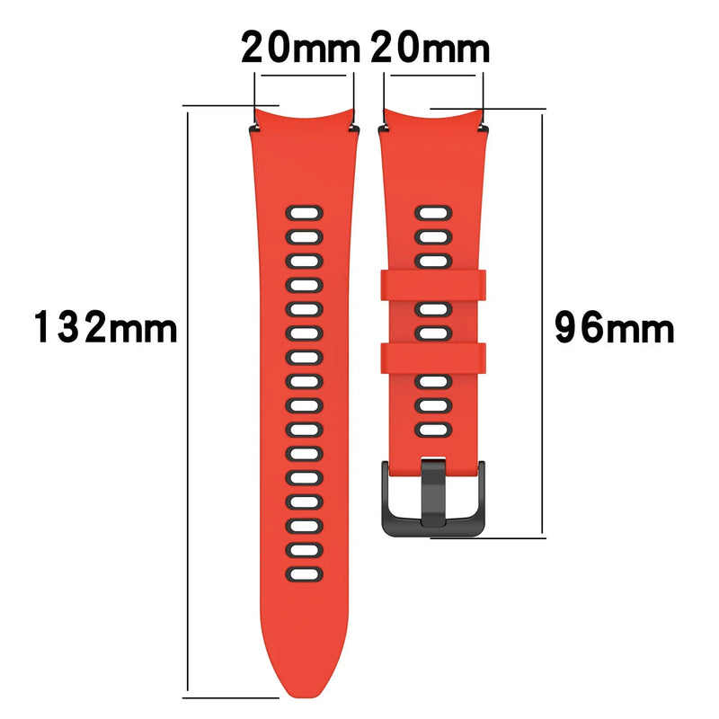 Silicone Strap For Samsung Galaxy Watch 6/5/4 44mm 40mm 5Pro 45 Sport Bracelet Correa Galaxy Watch 4 6 Classic 43mm 47mm 42 46mm Avontic