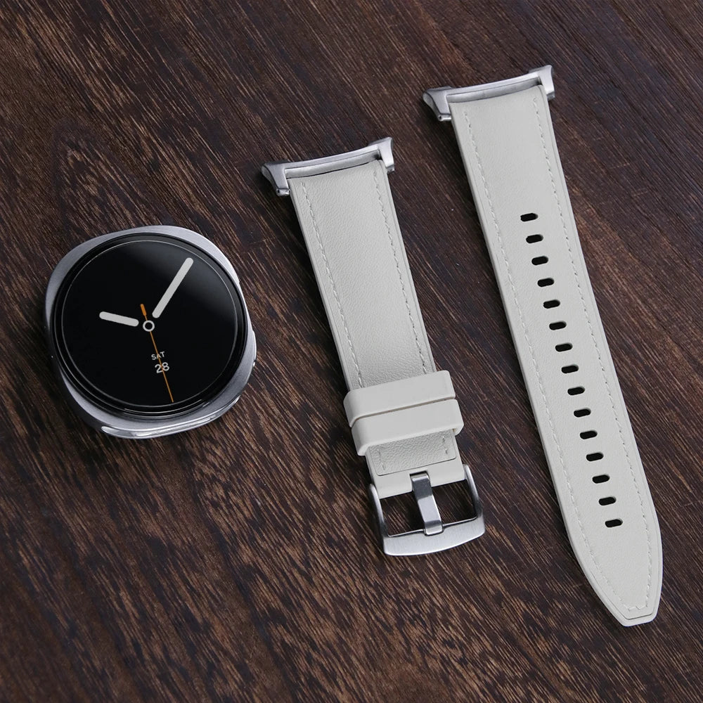 Avontic DuoTexture Leather-Look Silicone Band product gallery image 5