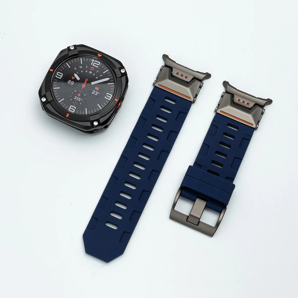 UltraSport Shield™ Silicone Band & Protective Case Set for Samsung Galaxy Watch Ultra 47mm