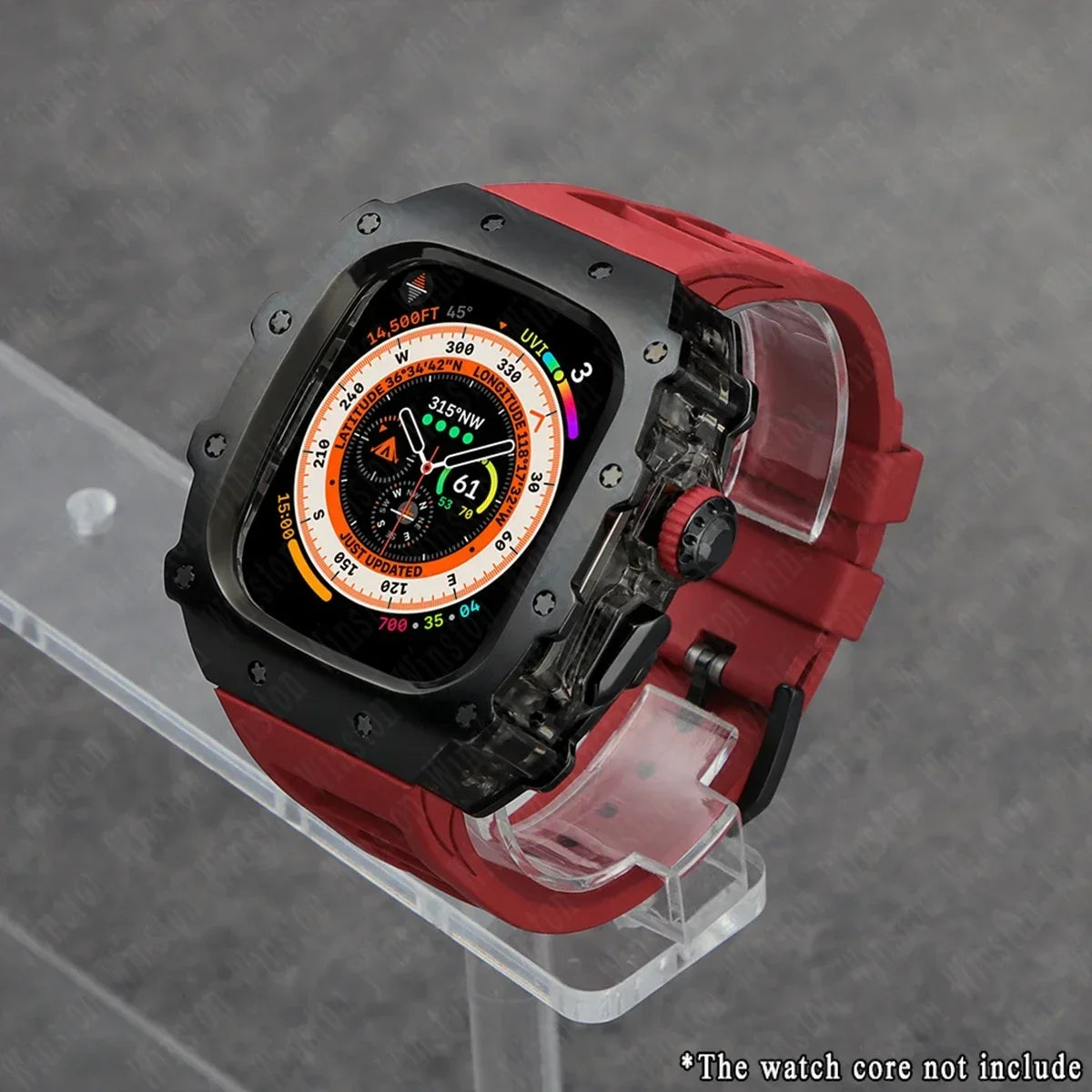 FortiCase™ Sport Edition — Stainless Steel Armor Kit for Apple Watch Ultra 3, 2 & 1 & Series 6–9