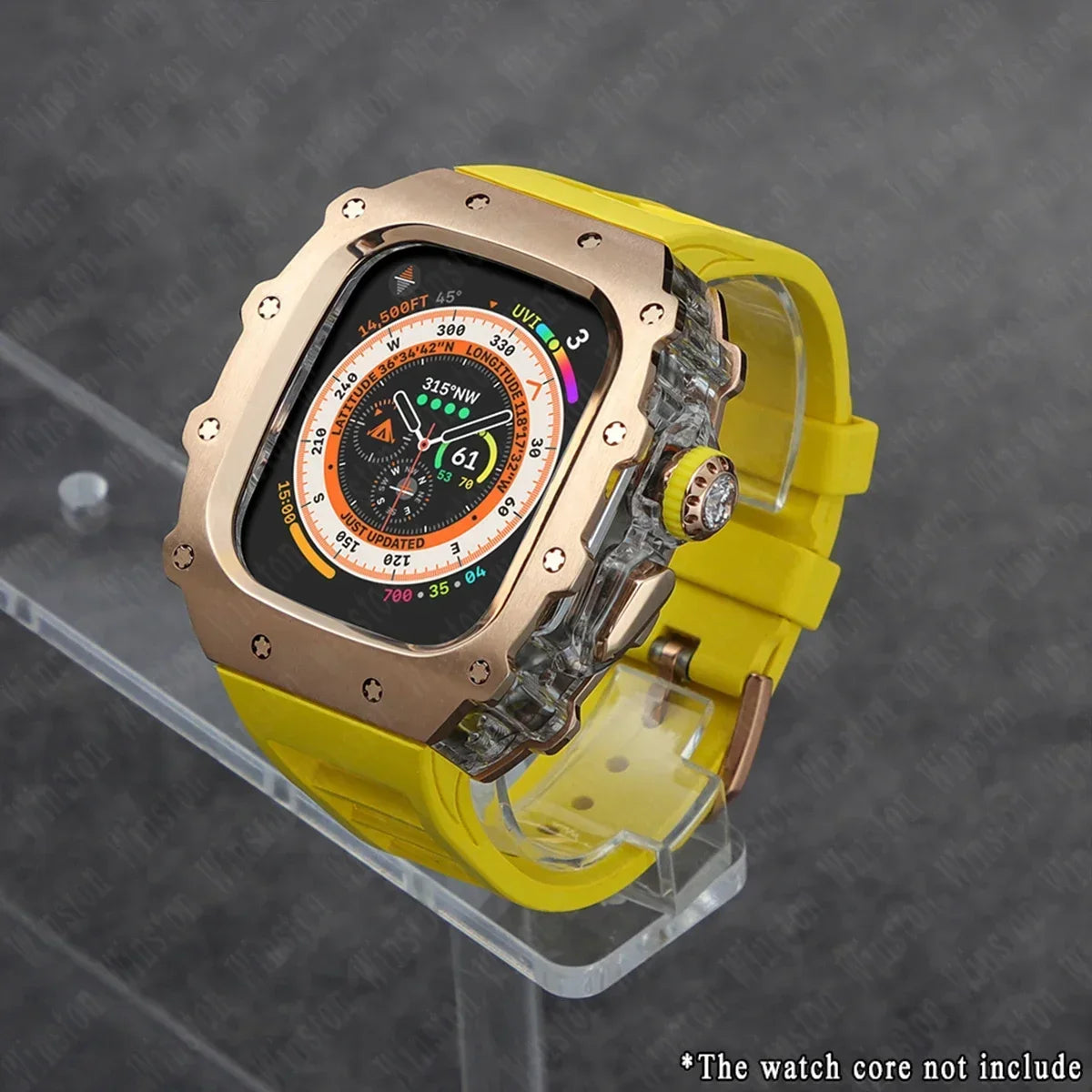 FortiCase™ Sport Edition — Stainless Steel Armor Kit for Apple Watch Ultra 3, 2 & 1 & Series 6–9