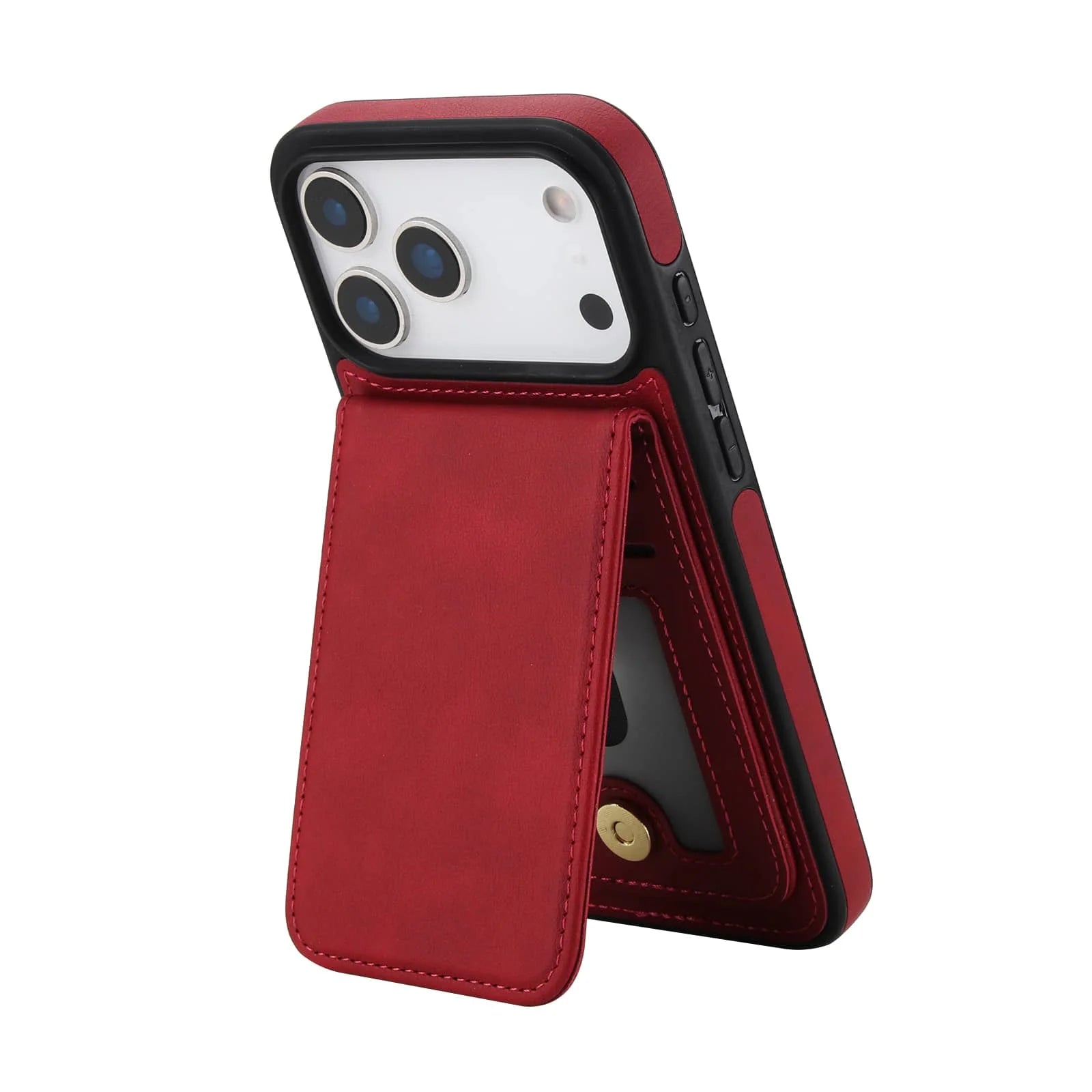 MagnaVault Pro Detachable Magnetic Wallet Case For iPhone 12–17 Series