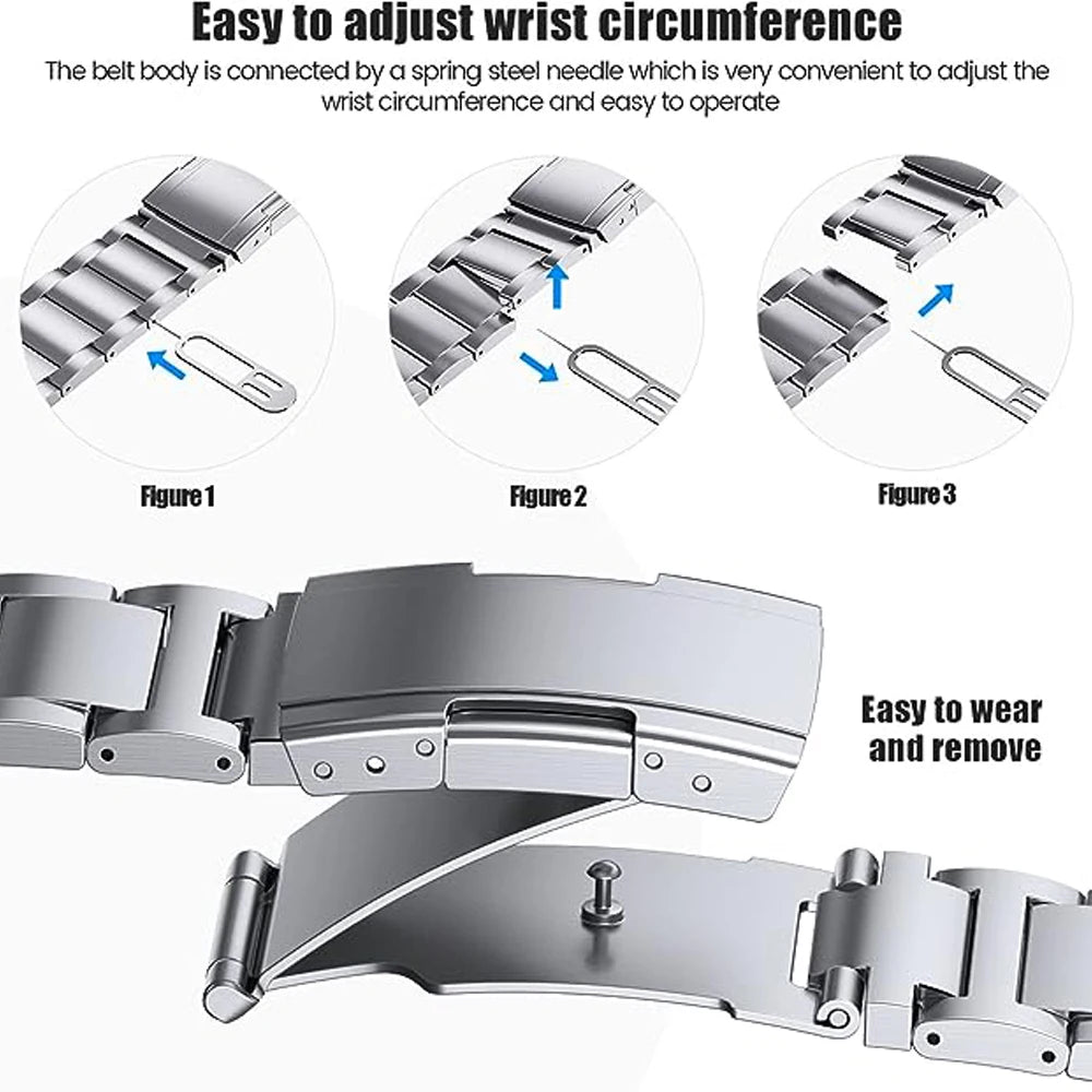 Titanium Watch Band for Samsung Galaxy Watch 8 / 8 Classic / Ultra 47mm