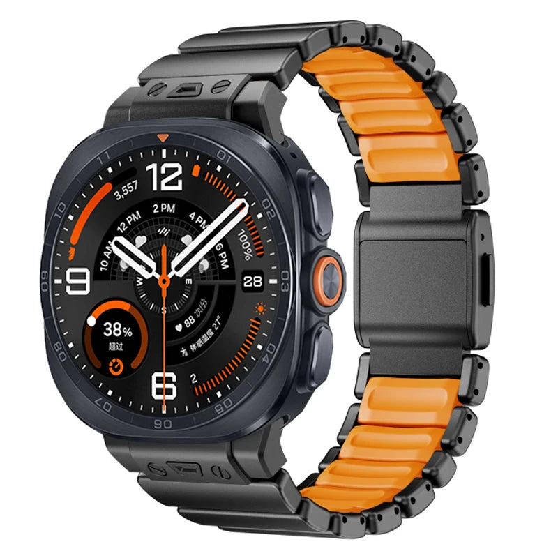 Avontic PulseLink Contrast-Link Stainless Steel Band product gallery image 1