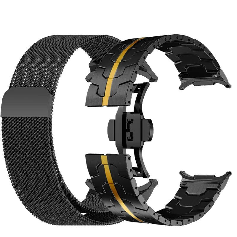 Titanium DuoFlex 2-in-1 Band Set for Galaxy Watch Ultra & Ultra 2 (2026)