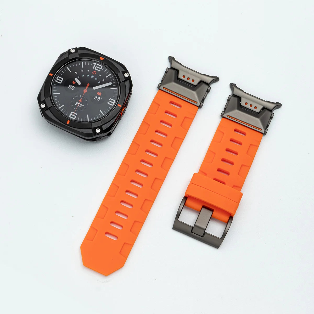 UltraSport Shield™ Silicone Band & Protective Case Set for Samsung Galaxy Watch Ultra 47mm