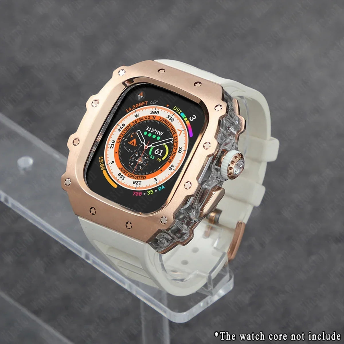 FortiCase™ Sport Edition — Stainless Steel Armor Kit for Apple Watch Ultra 3, 2 & 1 & Series 6–9