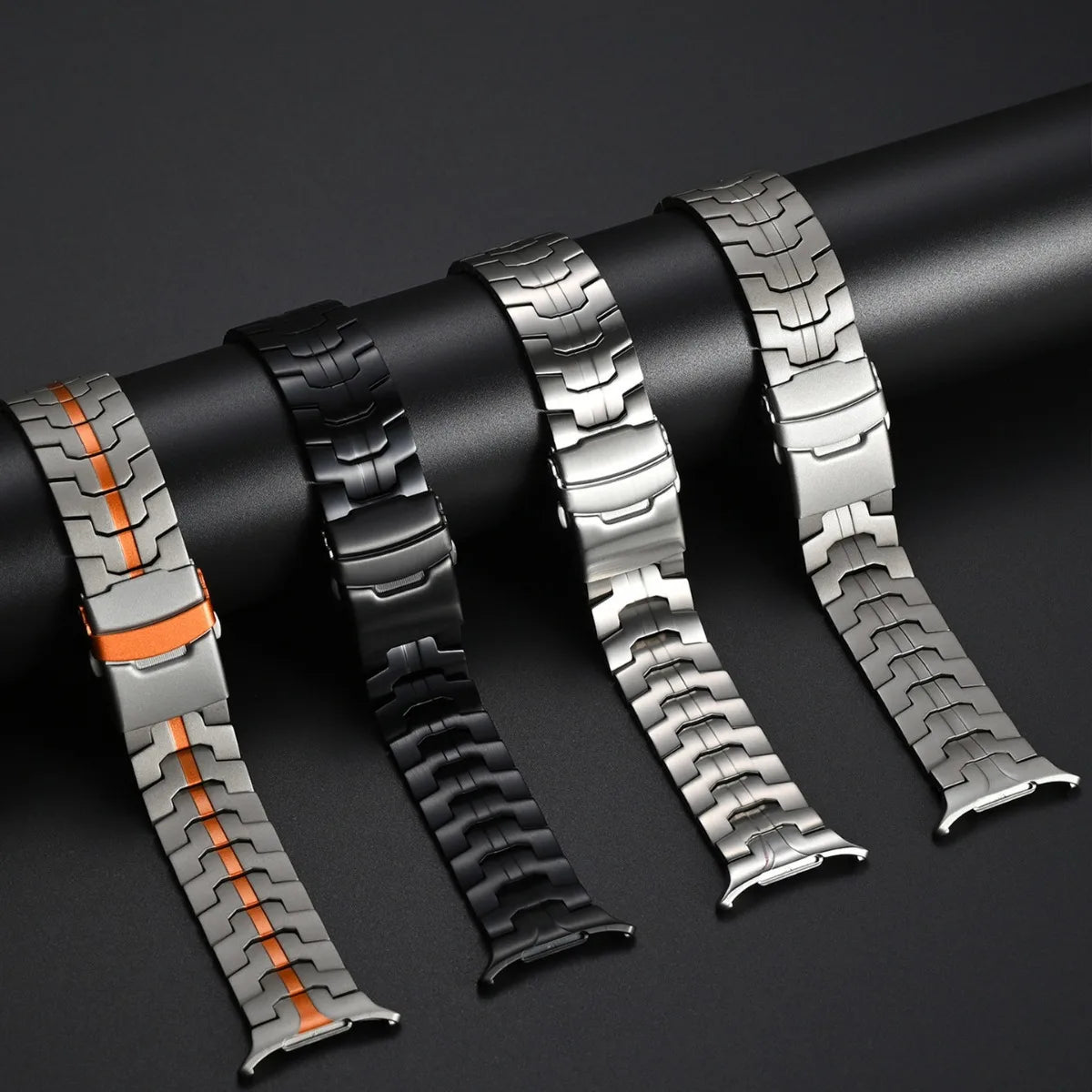 Avontic RidgeSteel Stainless Steel Band product gallery image 3
