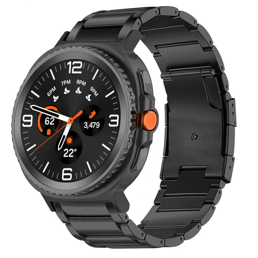 Samsung Galaxy Watch9/Watch8 & Ultra2 Band – Titanium Executive