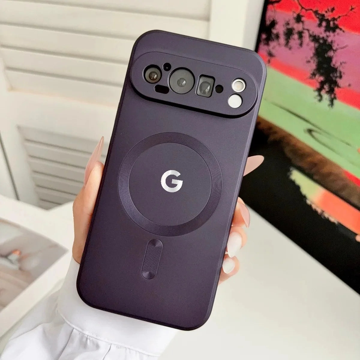 Avontic MetallicAura Google Pixel case in Purple – variant image