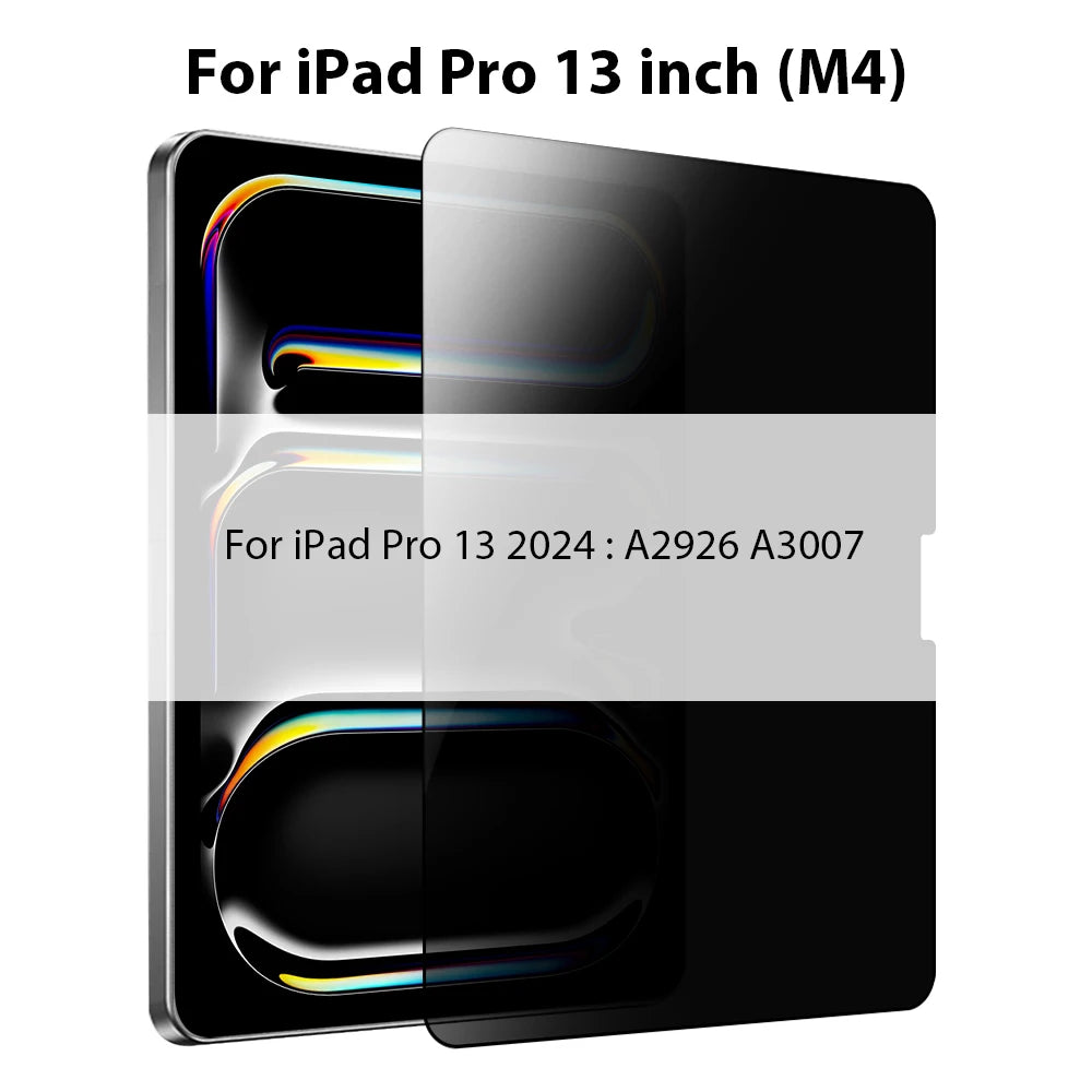 UltraShield Privacy Pro Tempered Glass Screen Protector for iPad