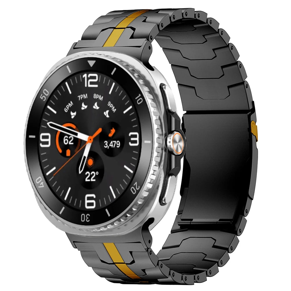 TitaniumFusion™ Executive Band for Galaxy Watch 8 / 8 Classic (40mm, 44mm, 46mm) 7 Ultra