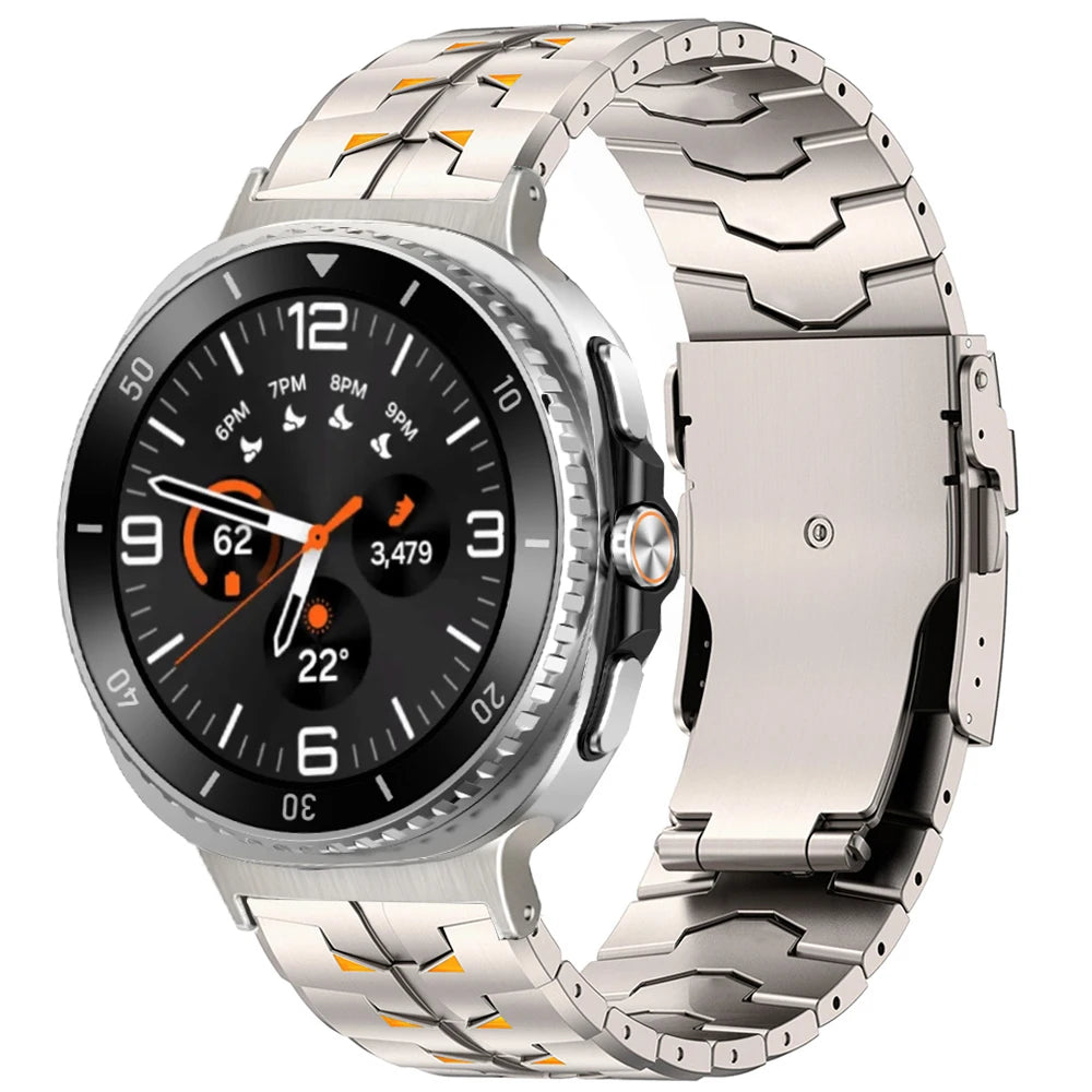 TitaniumGuard Elite Link Band for Samsung Galaxy Watch Ultra (47mm)