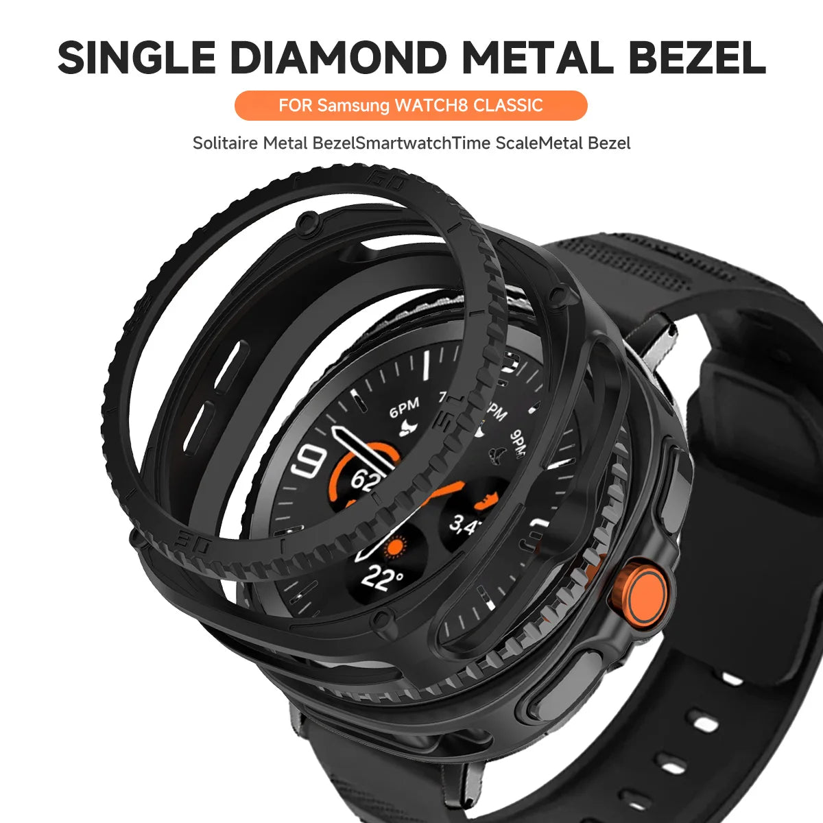 ShockGuard™ Flex Armor Case for Samsung Galaxy Watch 8 Classic 46mm