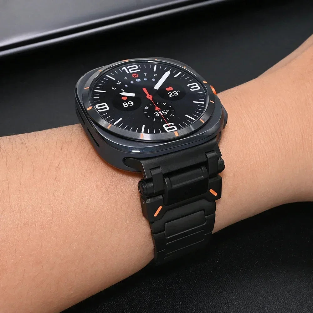TitanEdge™ Ultra-Titanium Band for Samsung Galaxy Watch 8 & Ultra 47mm