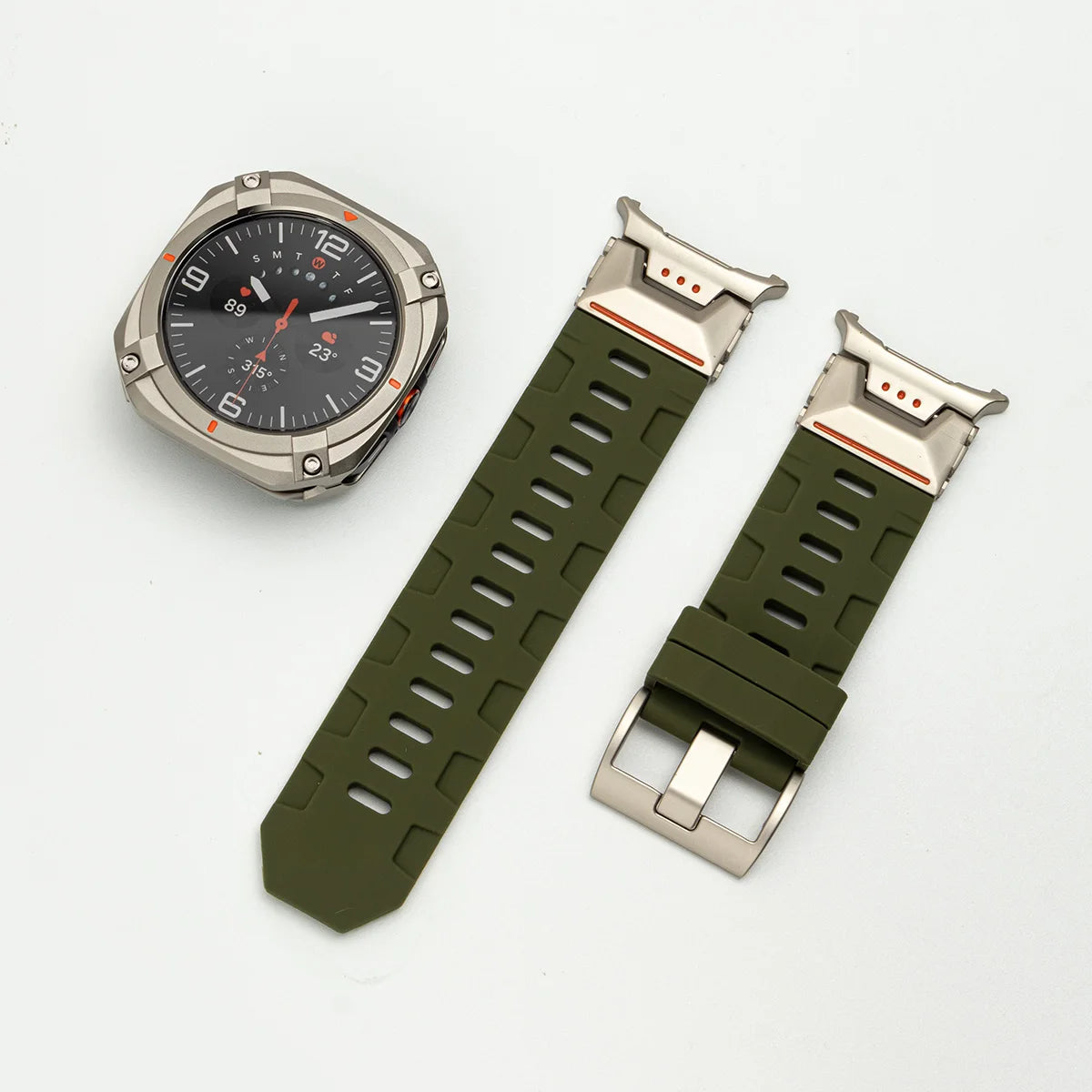 UltraSport Shield™ Silicone Band & Protective Case Set for Samsung Galaxy Watch Ultra 47mm