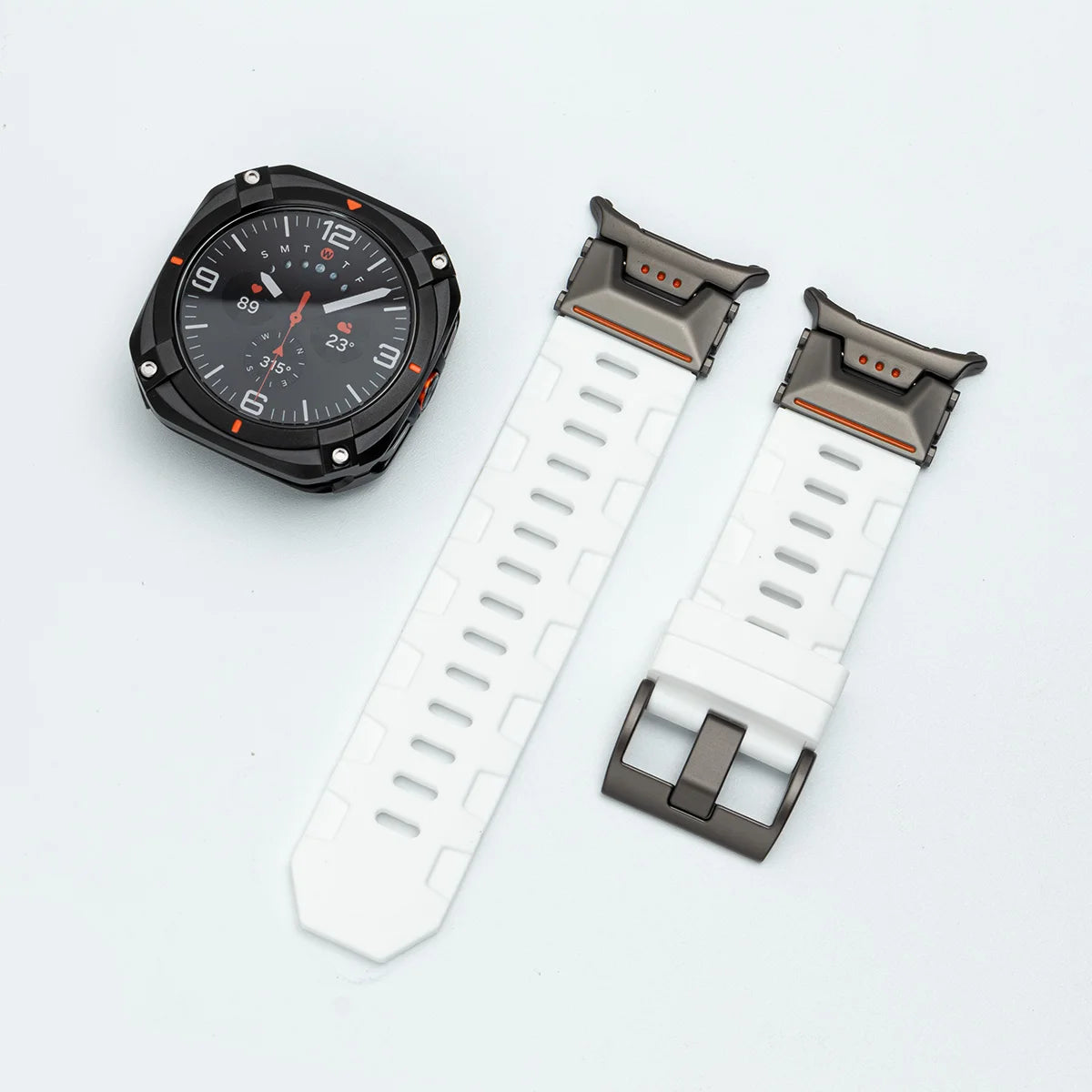 UltraSport Shield™ Silicone Band & Protective Case Set for Samsung Galaxy Watch Ultra 47mm