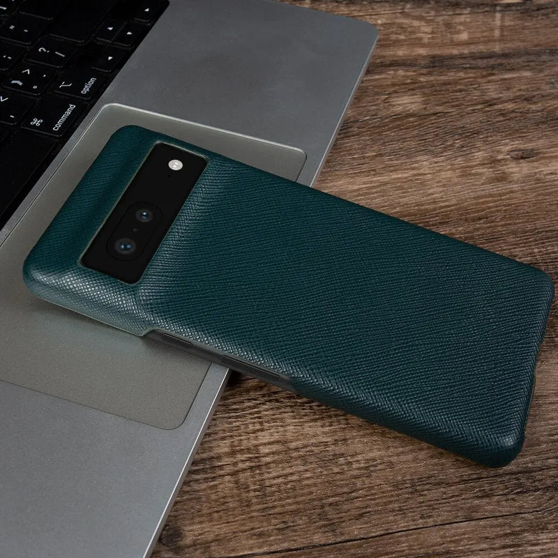 New Genuine Leather Cases For Google Pixel 7 7Pro 7A Handmade Cowhide Funda Business Mobile Phone Cover Capa Back Coque Carcasa Avontic