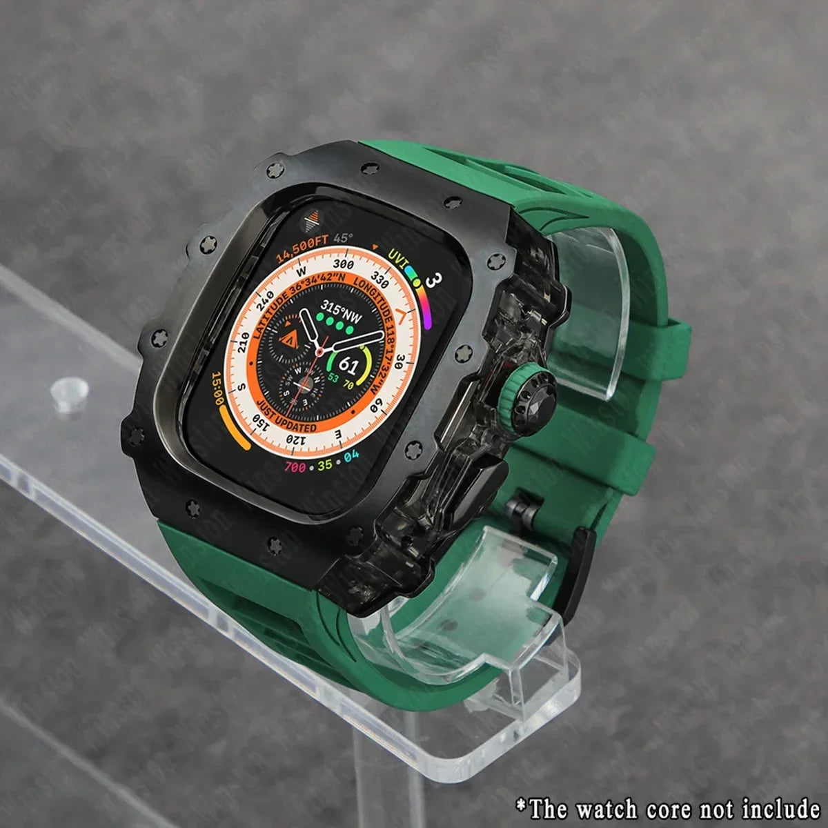 FortiCase™ Sport Edition — Stainless Steel Armor Kit for Apple Watch Ultra 3, 2 & 1 & Series 6–9