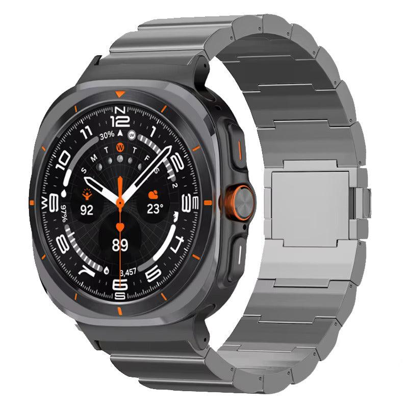 Titanium MasterCraft Band for Samsung Galaxy Watch Ultra & Ultra 2 (2026)