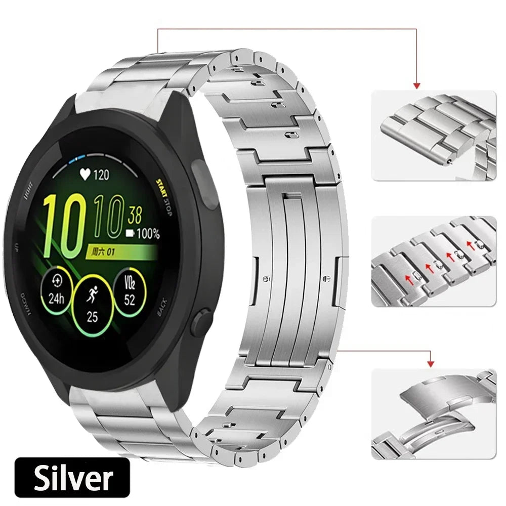 Avontic TitanForge Pro Titanium Quick-Release Band for Garmin Watches – 20mm & 22mm