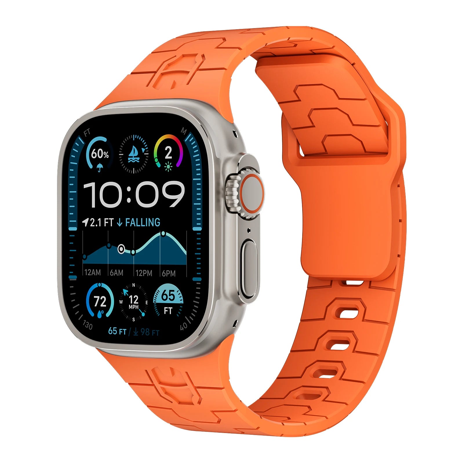 ArmorFlex TrailBand™ Performance Silicone Band for Apple Watch