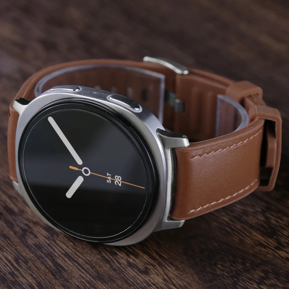 Avontic DuoTexture Leather-Look Silicone Band product gallery image 6
