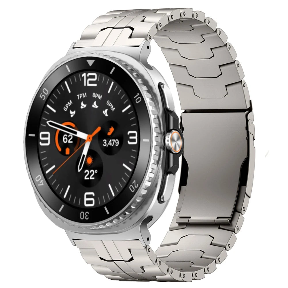 TitaniumFusion™ Executive Band for Galaxy Watch 8 / 8 Classic (40mm, 44mm, 46mm) 7 Ultra