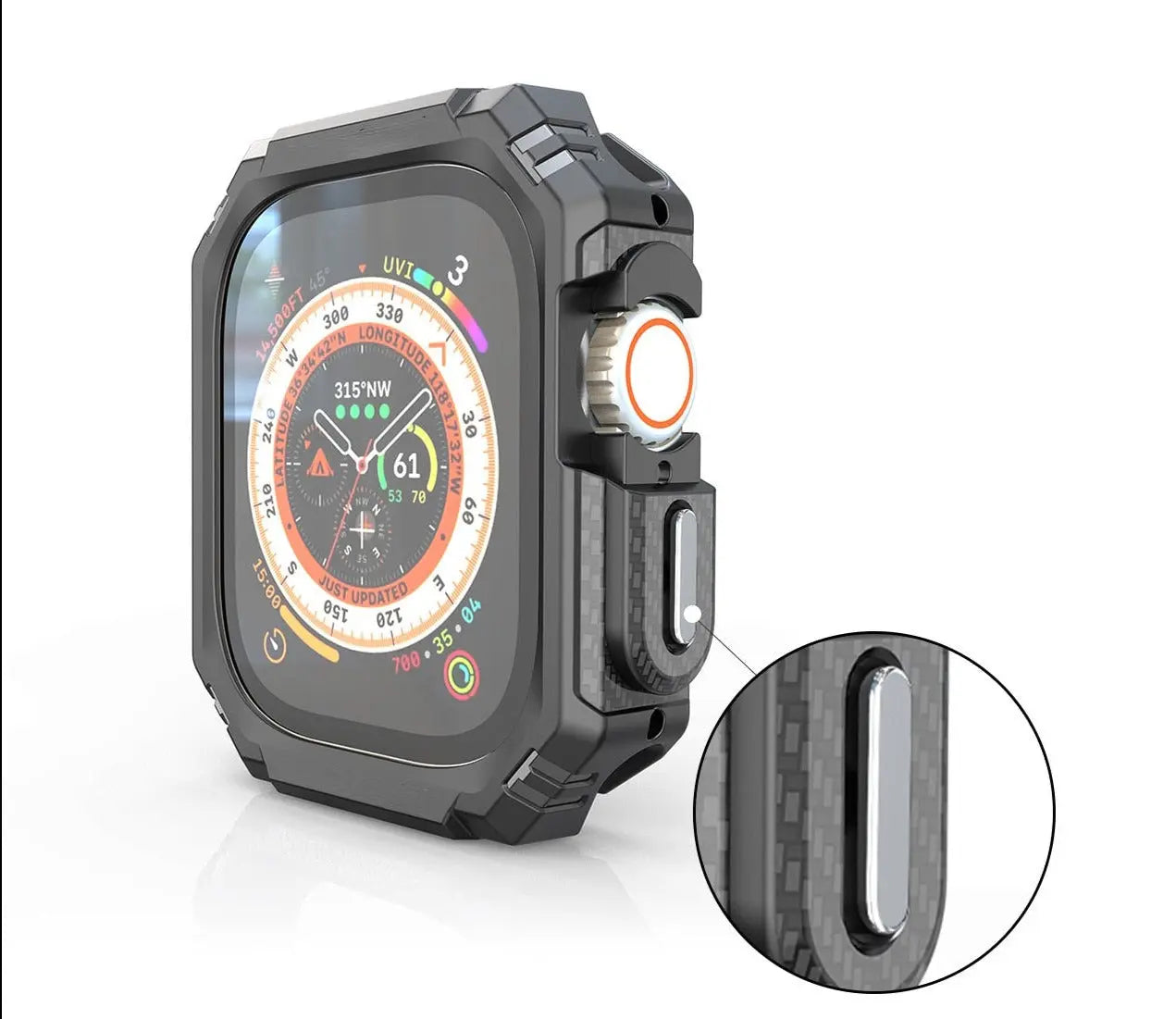 Transparent Case for Apple Watch Series Ultra 8 7 6 5 4 SE PC Hard Protector Bumper for Iwatch 49mm 45 44 40mm 41mm Accessories Pinnacle Luxuries