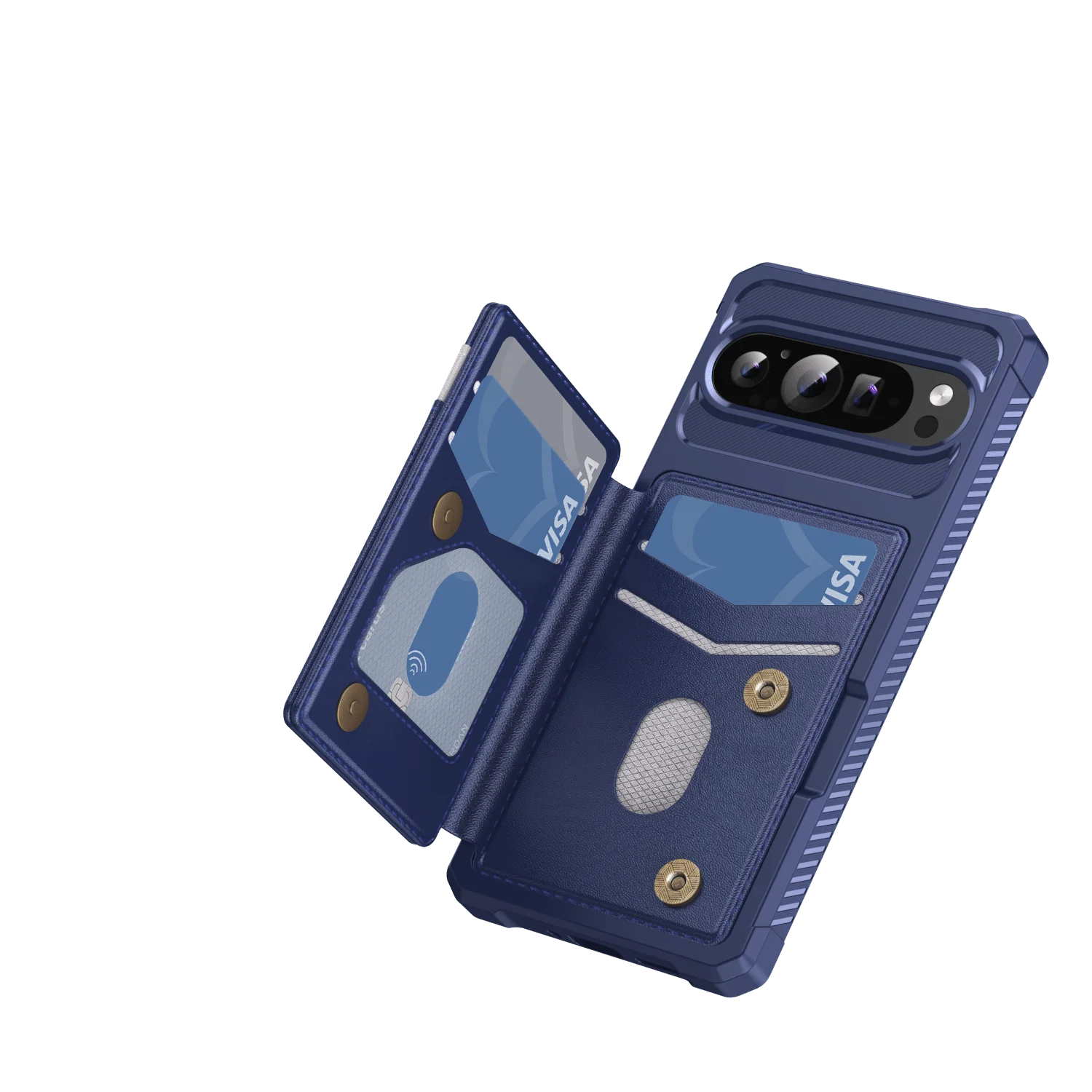 VaultShield™ Armor Flip Wallet Case for Google Pixel (All Models)