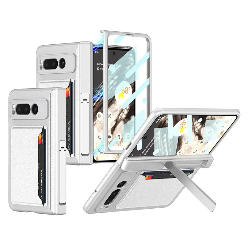 UltraProtect Kickstand Screen Protector Case For Pixel Fold Phone Avontic