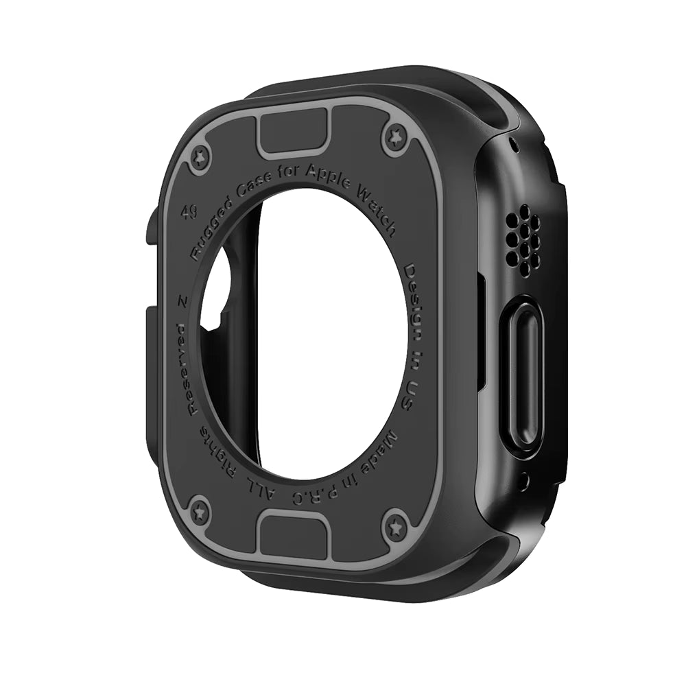TitanFusion UltraGuard Series — Titanium Metal Band + Rugged Case for Apple Watch Ultra 3, Ultra 2, Ultra 1, Series 11, 10, 9, 8 (49mm / 46mm / 45mm / 44mm)