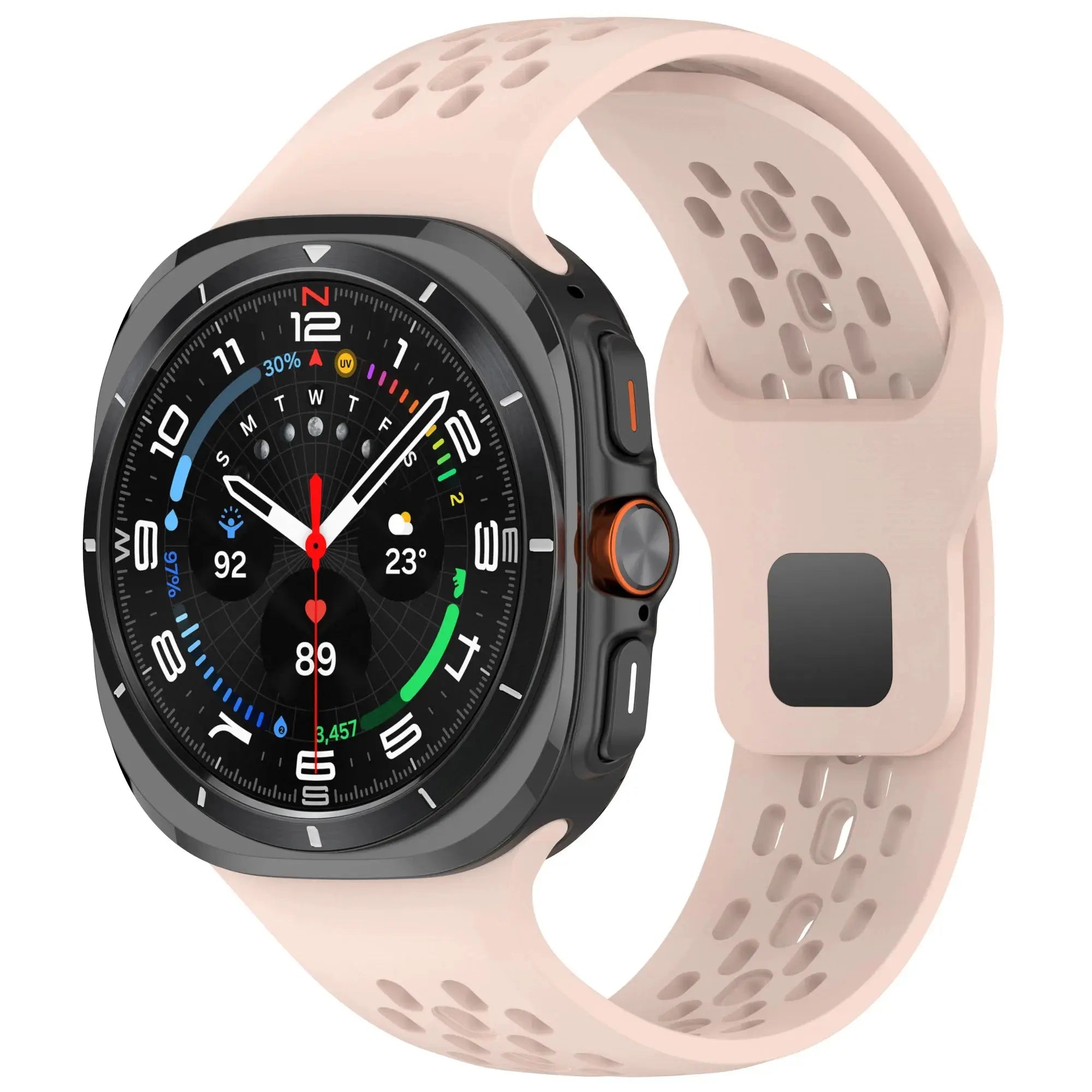 GalaxyFit Breathable Silicone Sport Band for Galaxy Watch Ultra & Ultra 2 (2026) — product view 9